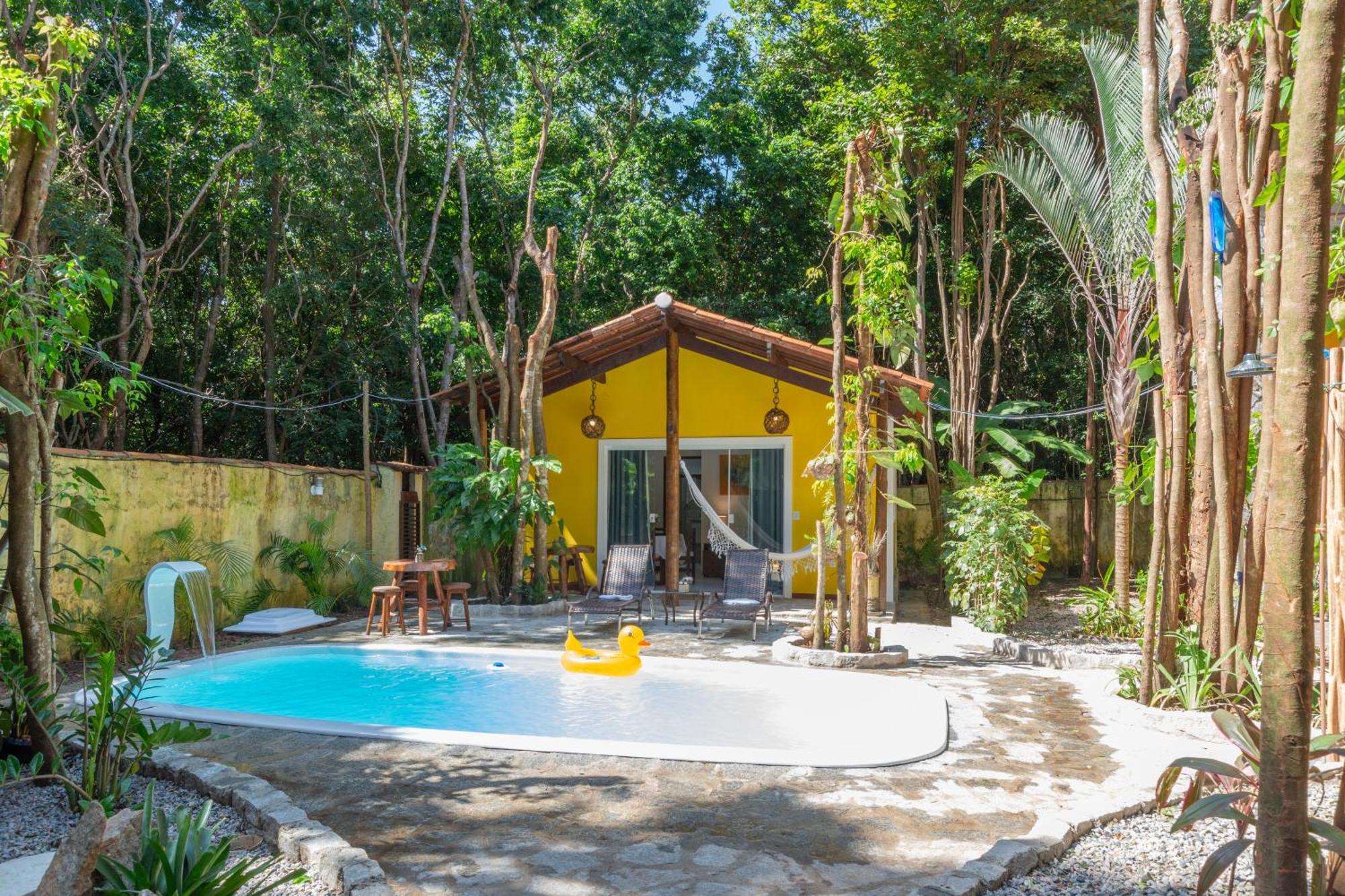 Chale Jacu Beach Pipa Praia de Pipa المظهر الخارجي الصورة